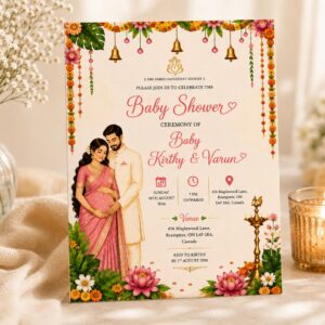 Lotus Bloom Baby Shower