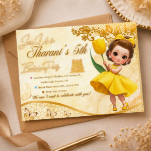 Enchanted Belle Birthday